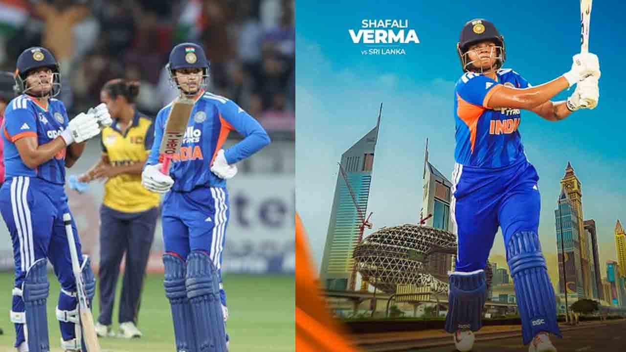 INDW vs SLW | అర్ధశతకాలతో చెలరేగిన షఫాలీ, మంధాన.. శ్రీలంక ముందు భారీ లక్ష్యం‌..!