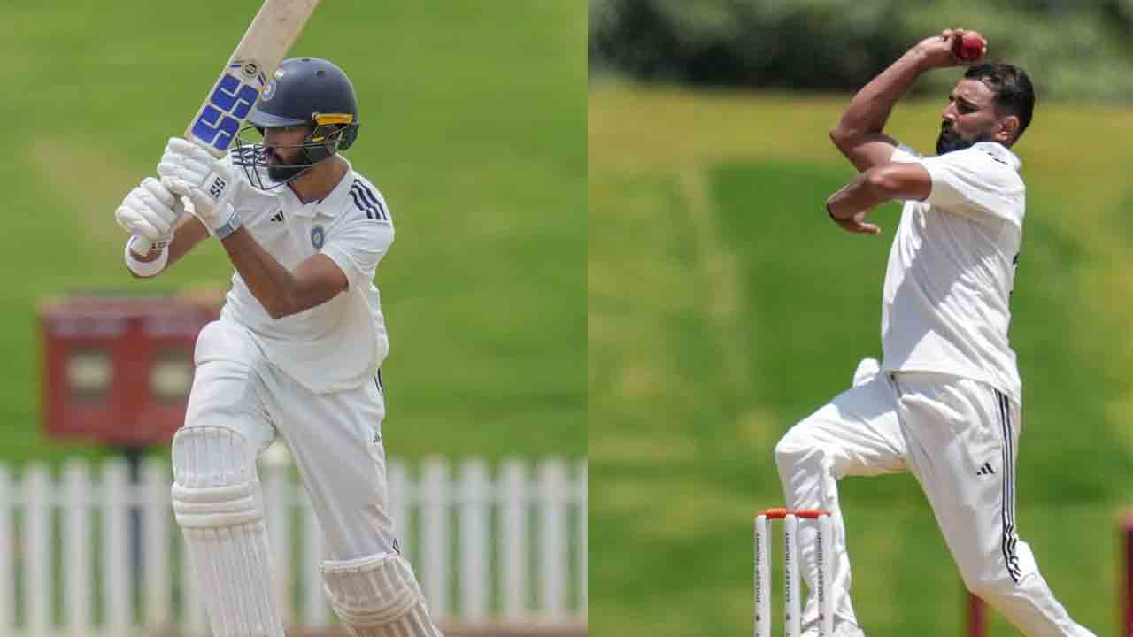 Duleep Trophy | పడిక్కల్ అర్ధశతకం.. షమీ, ముకేశ్ ధాటికి కష్టాల్లో సౌత్‌..!