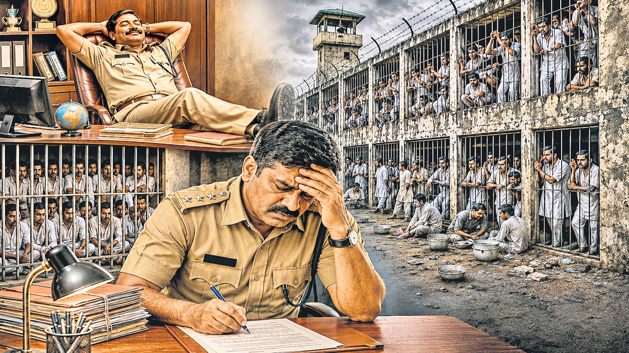 10 మంది ఖైదీలకు ఓ సూపరింటెండెంట్‌ 640 మంది ఉన్న చోట నో!