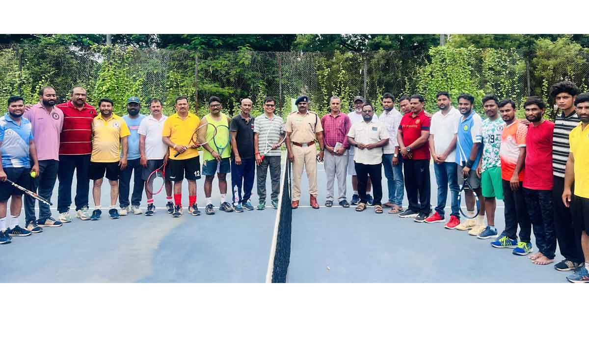 Tennis Competitions | గోదావరిఖనిలో సింగరేణి ఆధ్వర్యంలో లాన్ టెన్నిస్ పోటీలు ప్రారంభం