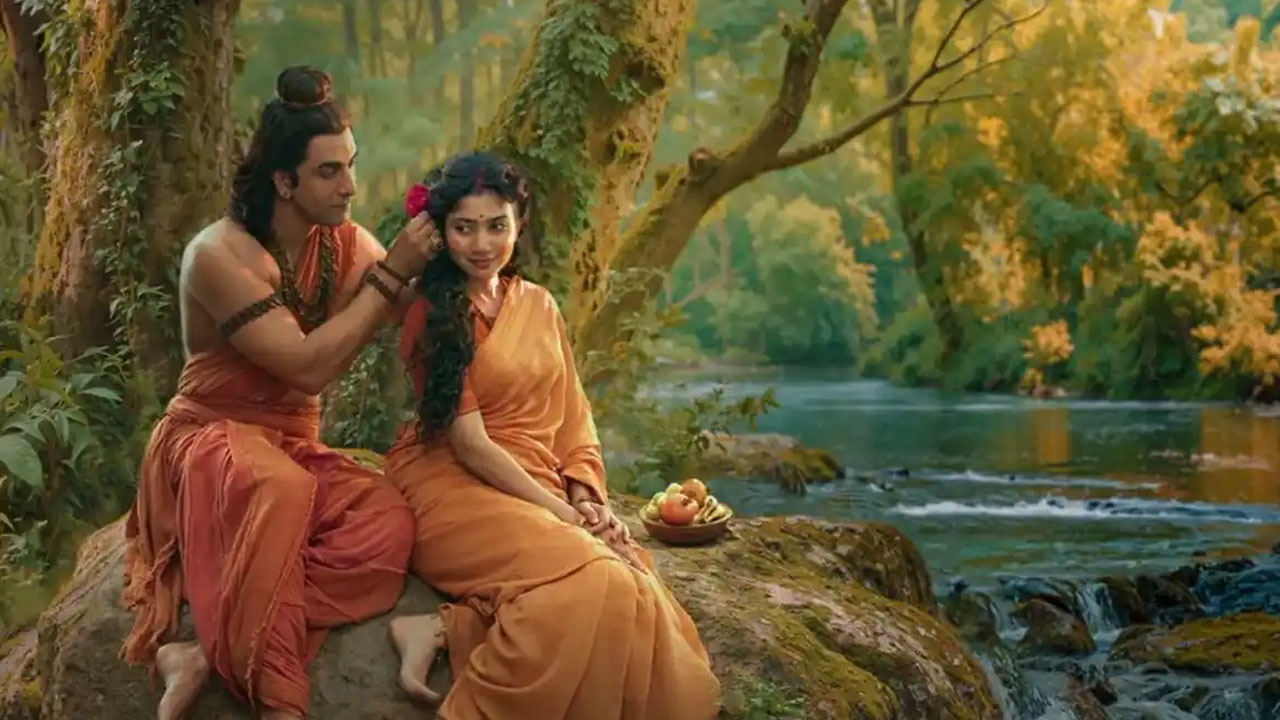 Ramayana | రామాయణ నుంచి సీతారాముల ఫస్ట్ లుక్ విడుద‌ల‌.. రణ్‌బీర్, సాయి పల్లవి పోస్టర్‌తో భారీ అంచనాలు!