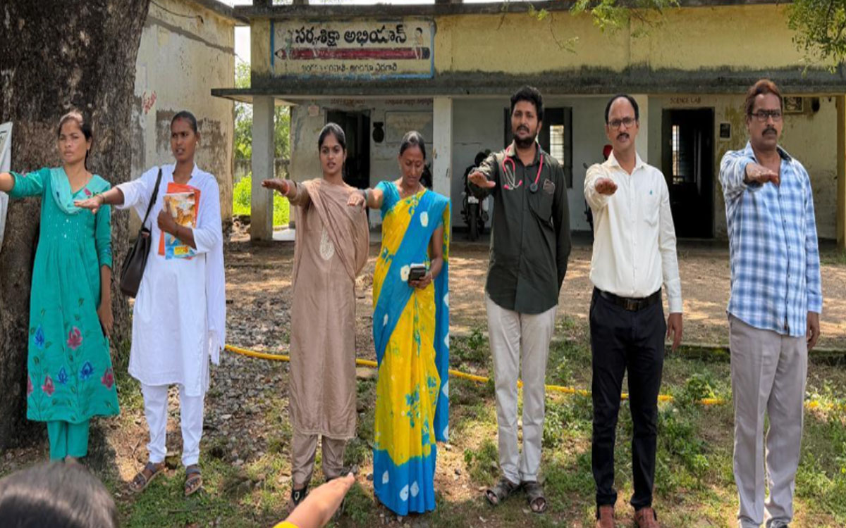 నషా ముక్త్ భారత్‌పై విద్యార్థులకు అవగాహన