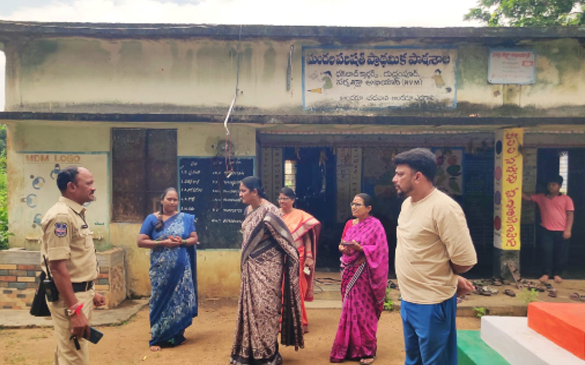 రుద్రంపూర్ ప్రాథమిక పాఠశాలలో చోరీ