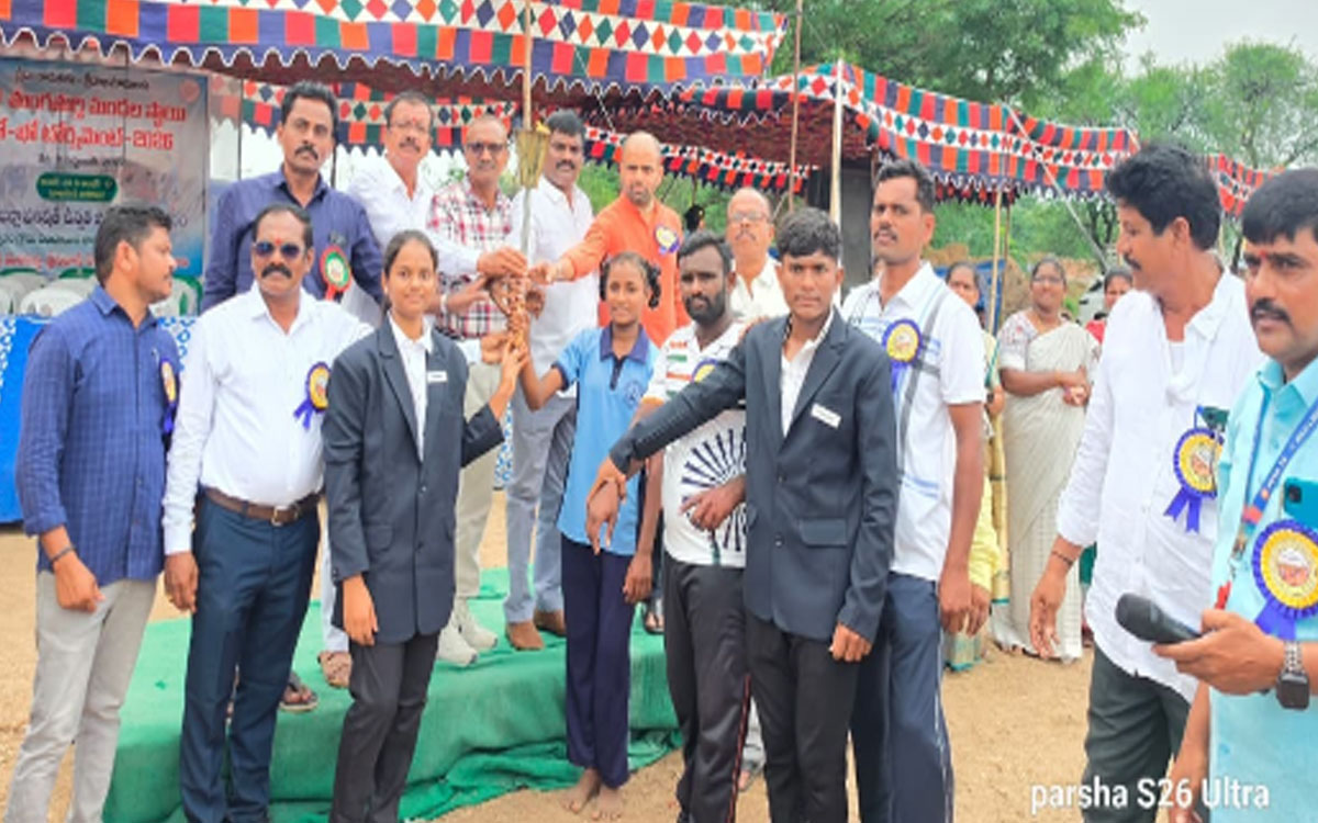 ఎస్జీఎఫ్ తుంగతుర్తి మండల స్థాయి క్రీడలు ప్రారంభం