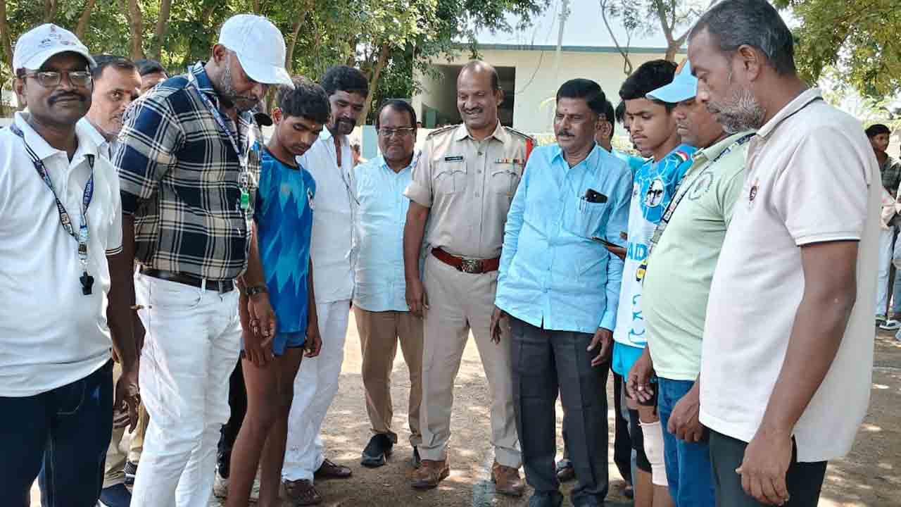 SGF sports | పాపన్నపేటలో ఘనంగా ప్రారంభమైన ఎస్జీఎఫ్ క్రీడలు