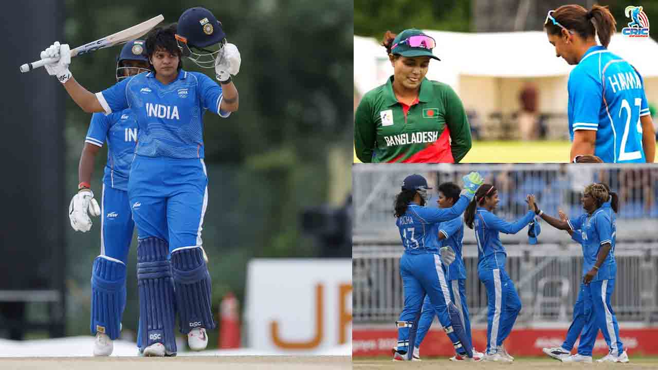 Asian Games | షఫాలి శతకమోత.. బంగ్లాపై భారీ విజయంతో ఫైనల్లో భారత్‌..!