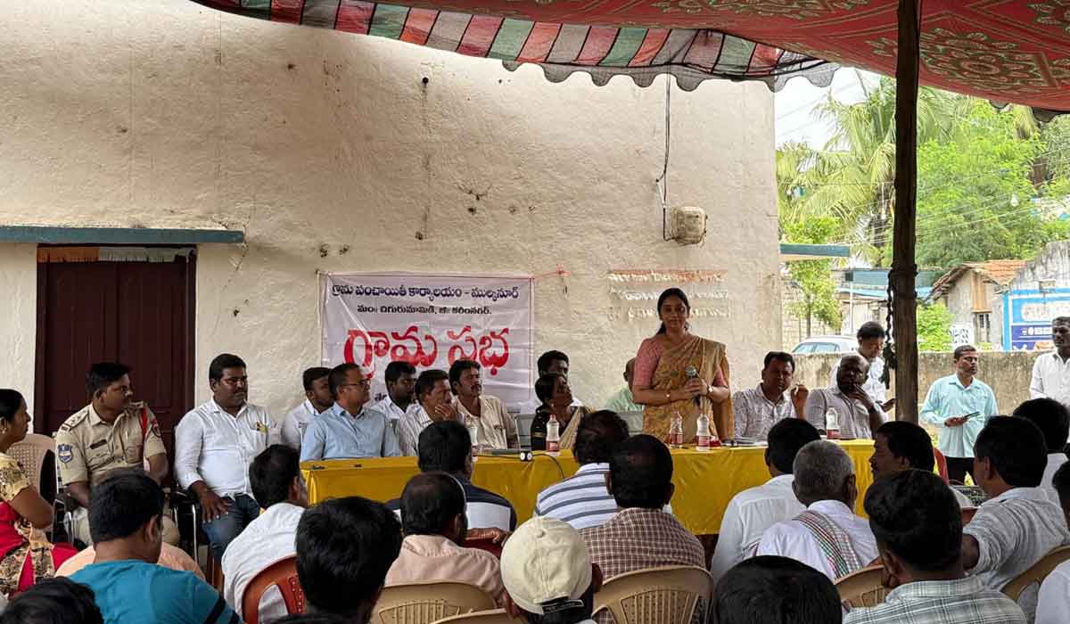 Chigurumamidi | రోడ్డు విస్తరణ పనులకు గ్రామస్తులు సహకరించాలి.. కరీంనగర్ ఆర్డీవో షర్మిల