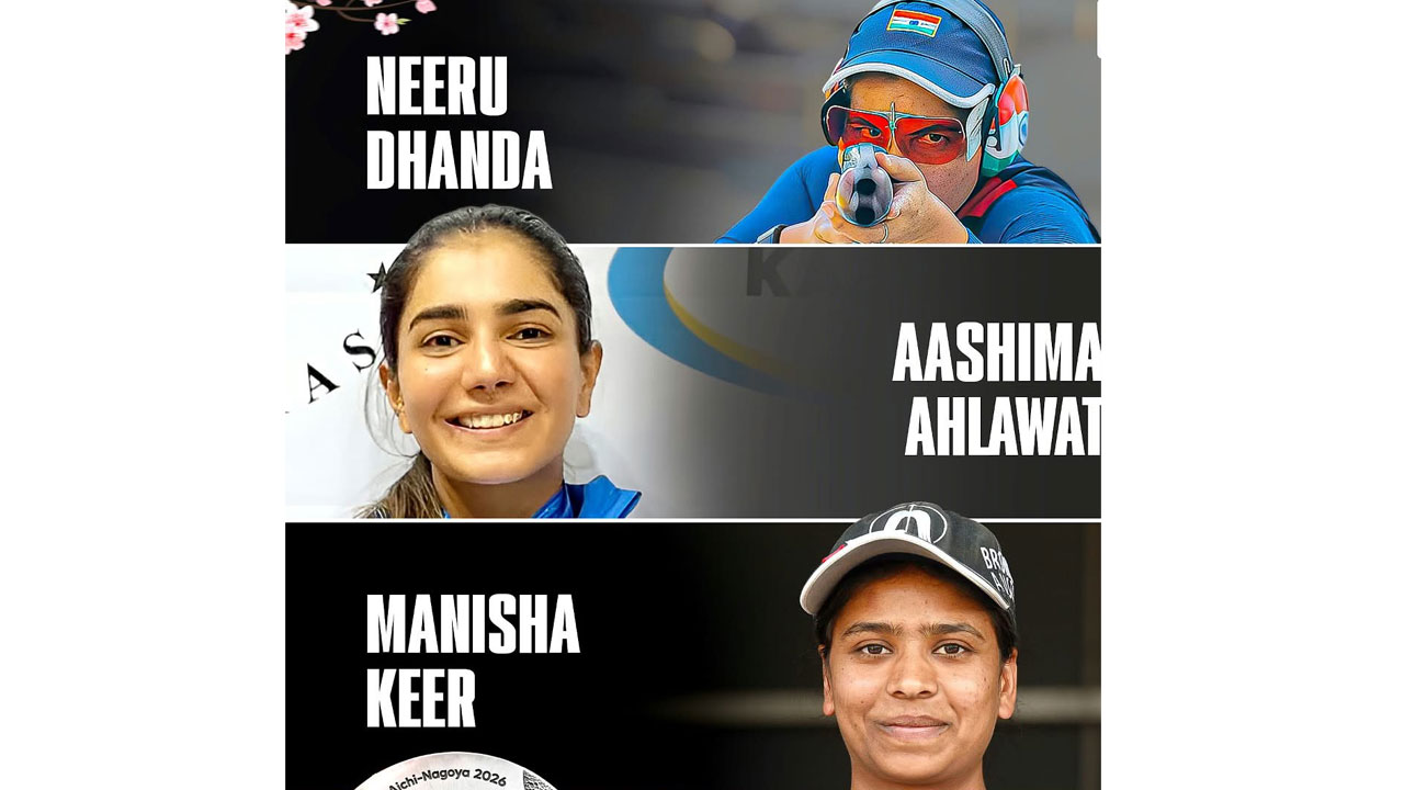 Asian Games: మ‌హిళ‌ల షూటింగ్ ట్రాప్ టీమ్ ఈవెంట్‌లో భార‌త్‌కు ర‌జ‌తం