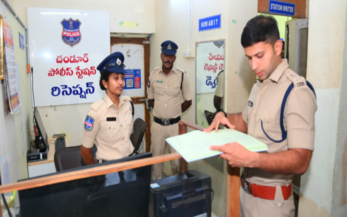ప్రజలకు మెరుగైన సేవలు అందించాలి : ఎస్పీ శ‌ర‌త్ చంద్ర ప‌వార్‌