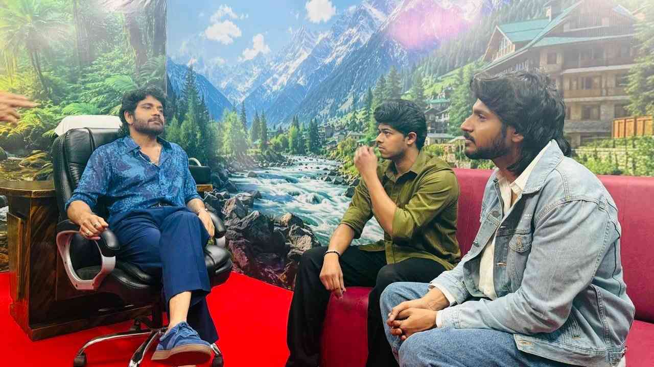 Sigma Team | బిగ్ బాస్ 10 వేదికపై 'సిగ్మా' టీమ్ సందడి.. నాగార్జునను కలిసిన సందీప్ కిషన్, జేసన్ సంజయ్!
