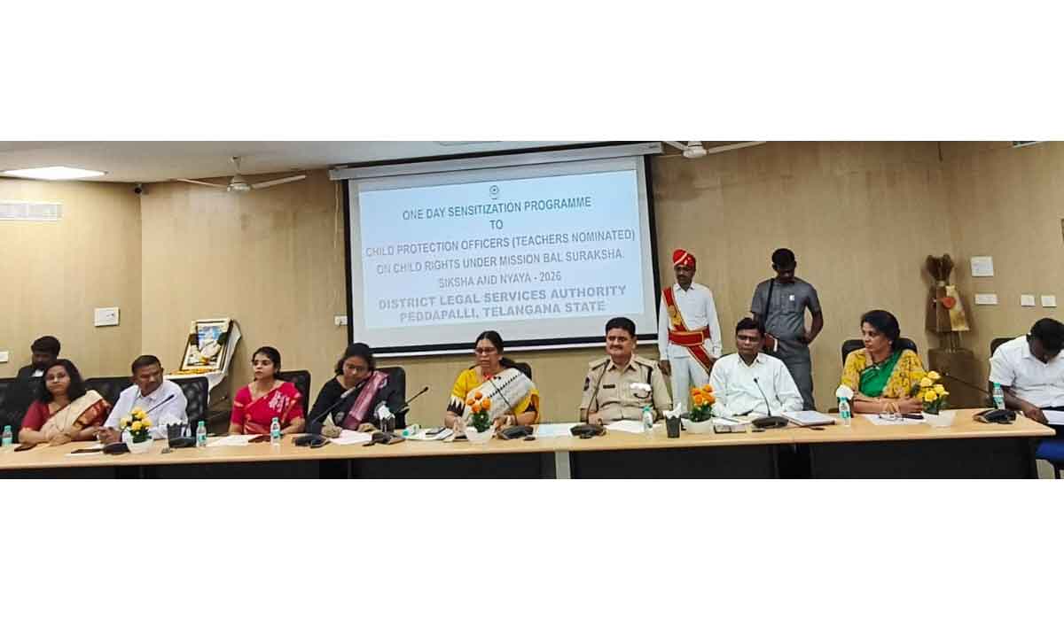 Child Protection | బాలల రక్షణలో ఉపాధ్యాయుల పాత్ర కీలకం.. పెద్దపల్లి జిల్లా ప్రధాన న్యాయమూర్తి సునీత