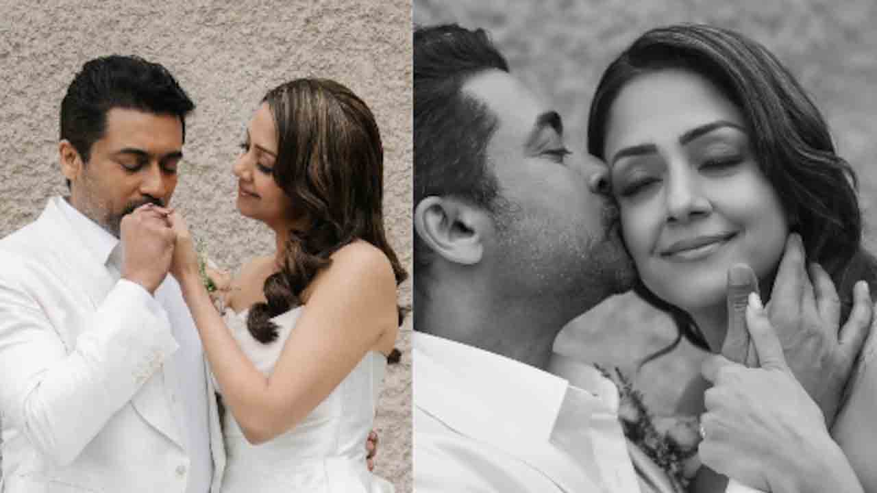 Suriya and Jyotika | వివాహా బంధానికి 20 ఏండ్లు.. పిల్లల సమక్షంలో మరోసారి ఒక్కటైన సూర్య – జ్యోతిక!