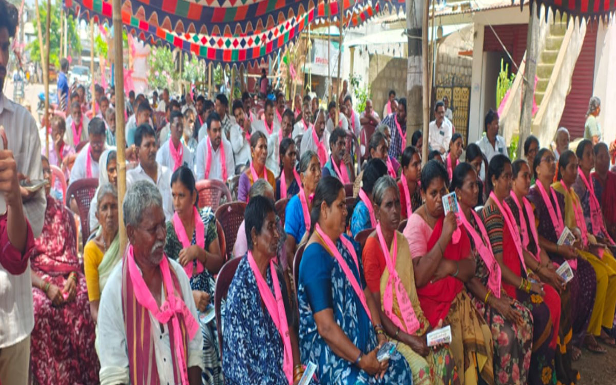 కాంగ్రెస్ నాయకులు గ్రామాల్లోకొస్తే తరిమికొట్టాలి : ఎమ్మెల్సీ తాత మధుసూదన్