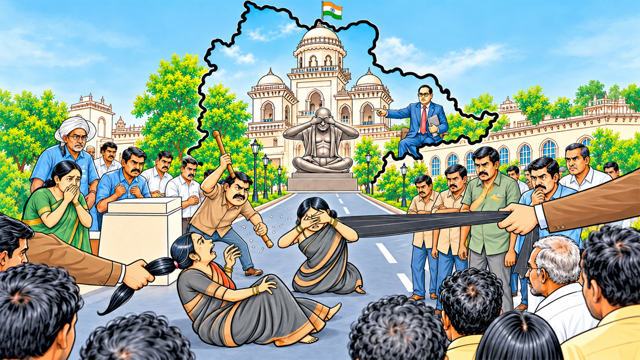Telangana | రాక్షస పాలనకు చీరే సాక్ష్యం.. తెలంగాణ పోరాట చరిత్రను గుర్తుచేసిన అసెంబ్లీ ఘటన!