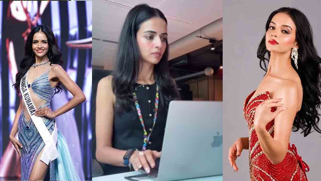 Umanga Kumawat |  గూగుల్ ఆఫీస్‌లో ‘మిస్ యూనివర్స్ ఇండియా’ ఫైనలిస్ట్.. వీడియో వైరల్..!