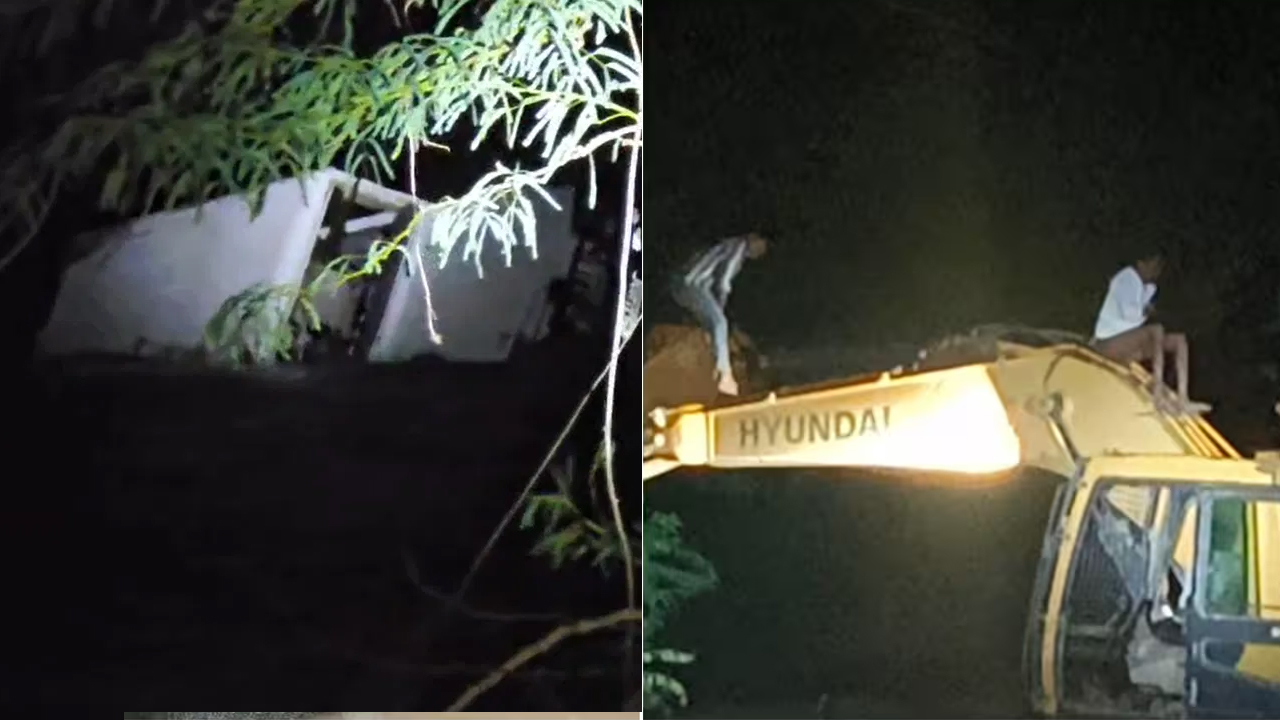 Veligonda Project | వెలిగొండ ప్రారంభోత్సవం రోజే విషాదం.. వరదలో ఒకరు గల్లంతు.. చెట్లెక్కి ముగ్గురి ఆర్తనాదాలు