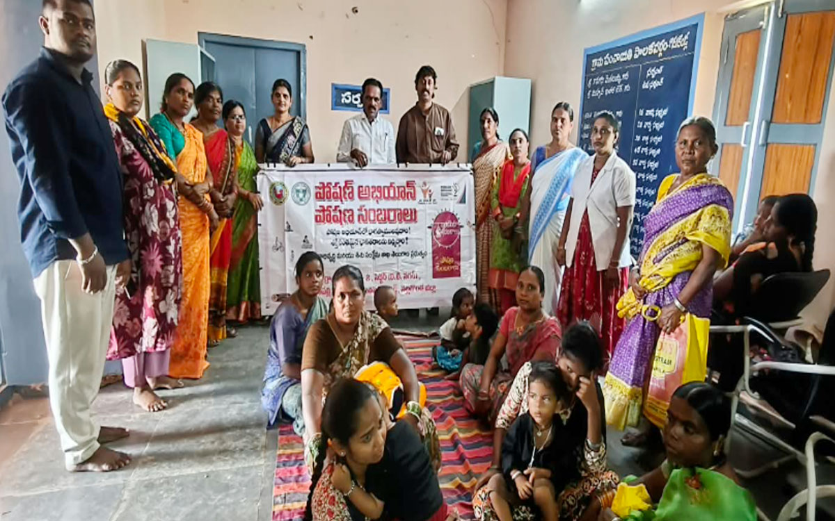 ‘పౌష్టికాహారంతోనే సంపూర్ణ ఆరోగ్యం’