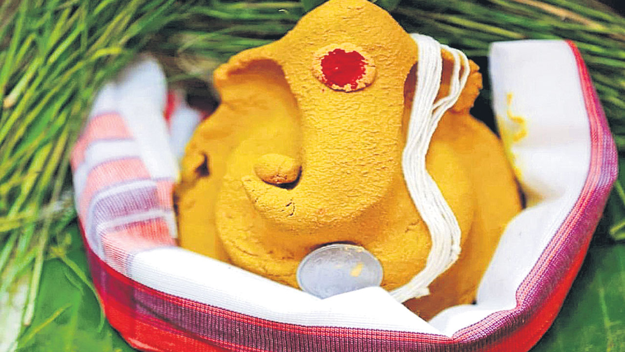 హరిద్రా గణపతి పూజా ప్రారంభః