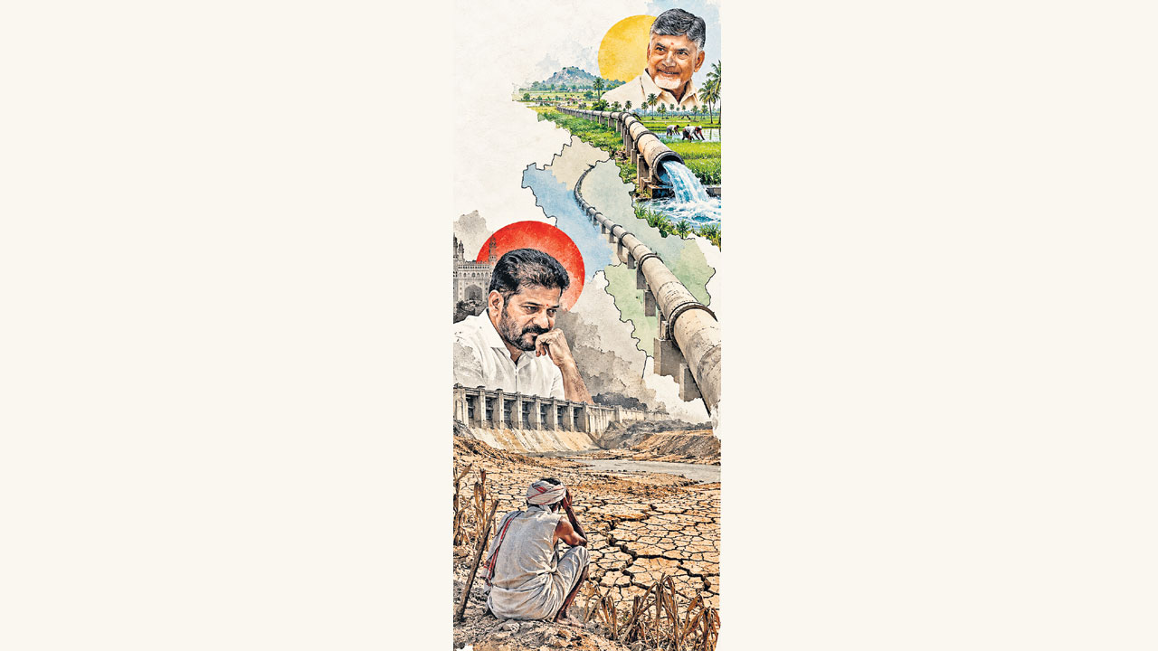 తెలంగాణను ఎండబెట్టి.. ఏపీకి సద్ది కట్టి
