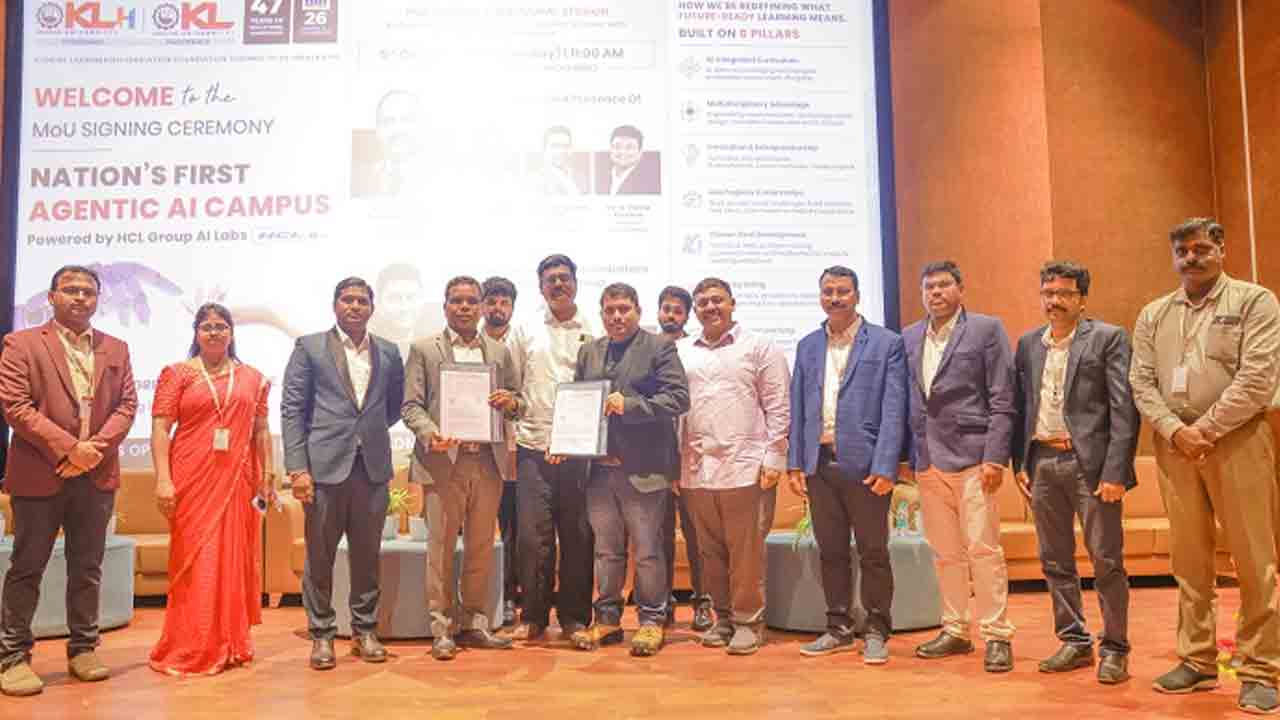 హైదరాబాద్‌లో మొదటి ఏజింటిక్‌ ఏఐ క్యాంపస్‌