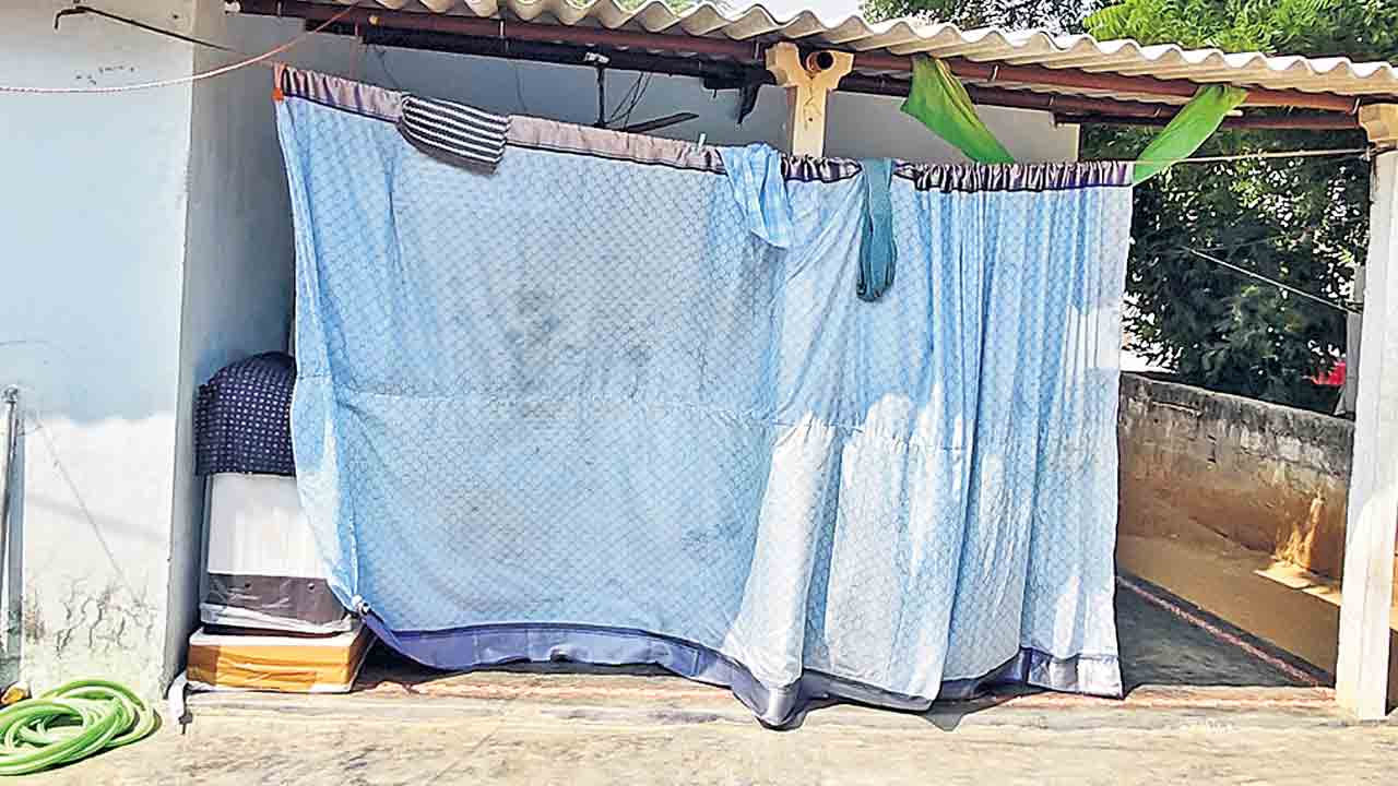 ఇందిరమ్మ చీర.. ఇంటికి కర్టెన్‌!