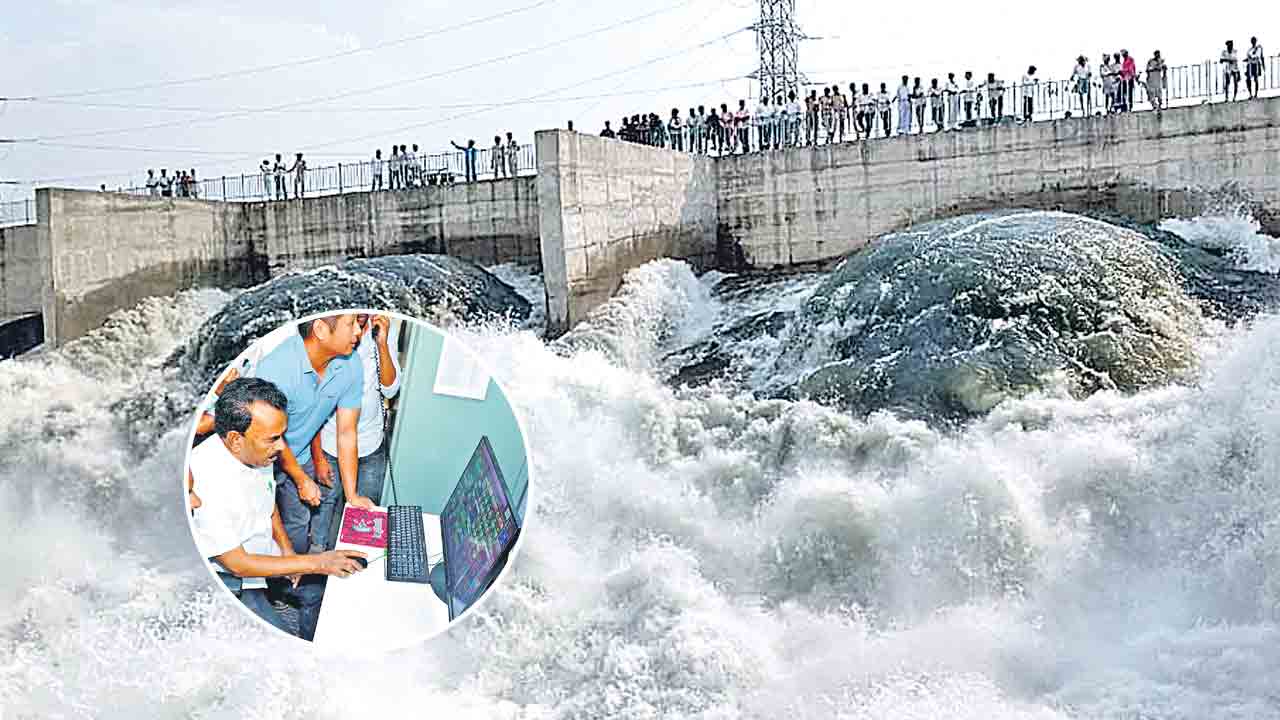 మూడు గంటల పటాటోపం.. ప్రారంభించిన కొద్దిసేపటికే ‘పాలమూరు’ పంపులు బంద్‌