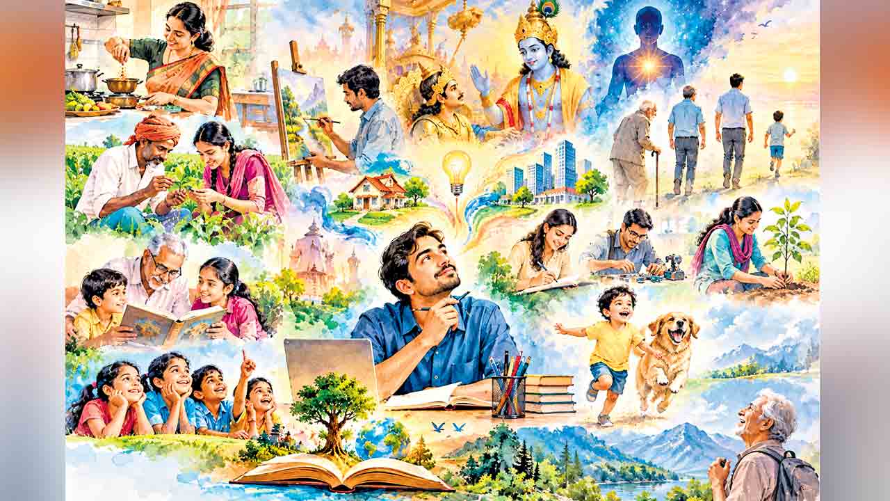 ఆధ్యాత్మిక జీవన సౌందర్యం