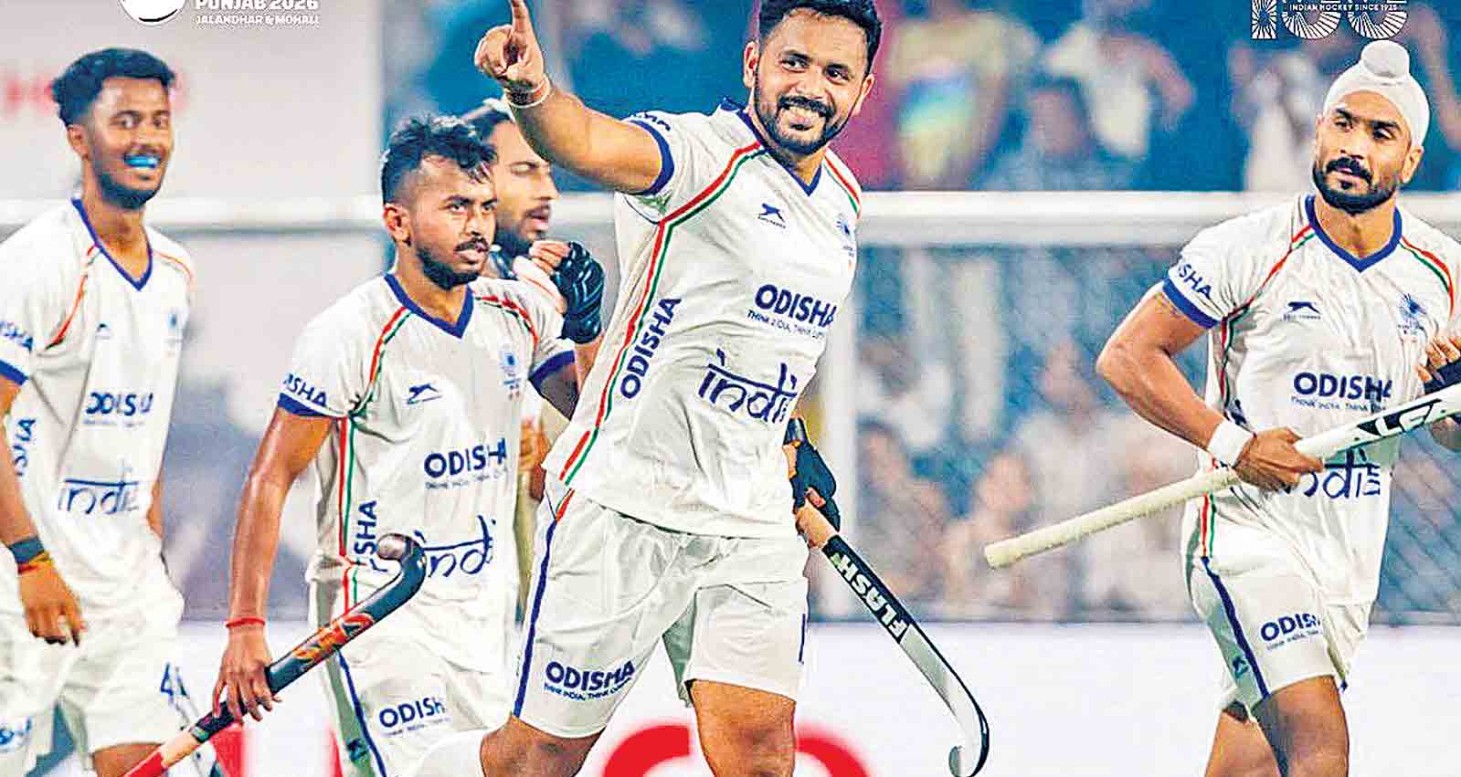 హాకీ కుర్రాళ్ల హ్యాట్రిక్‌