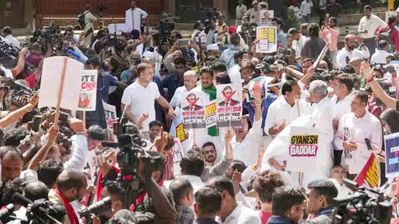 నేడు ఢిల్లీలో కాంగ్రెస్‌ ఆందోళన