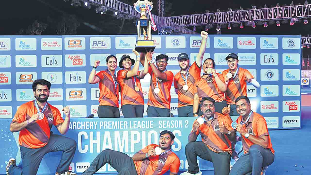 ఆర్చరీ లీగ్‌ చాంప్‌ మైటీ మరాఠాస్‌