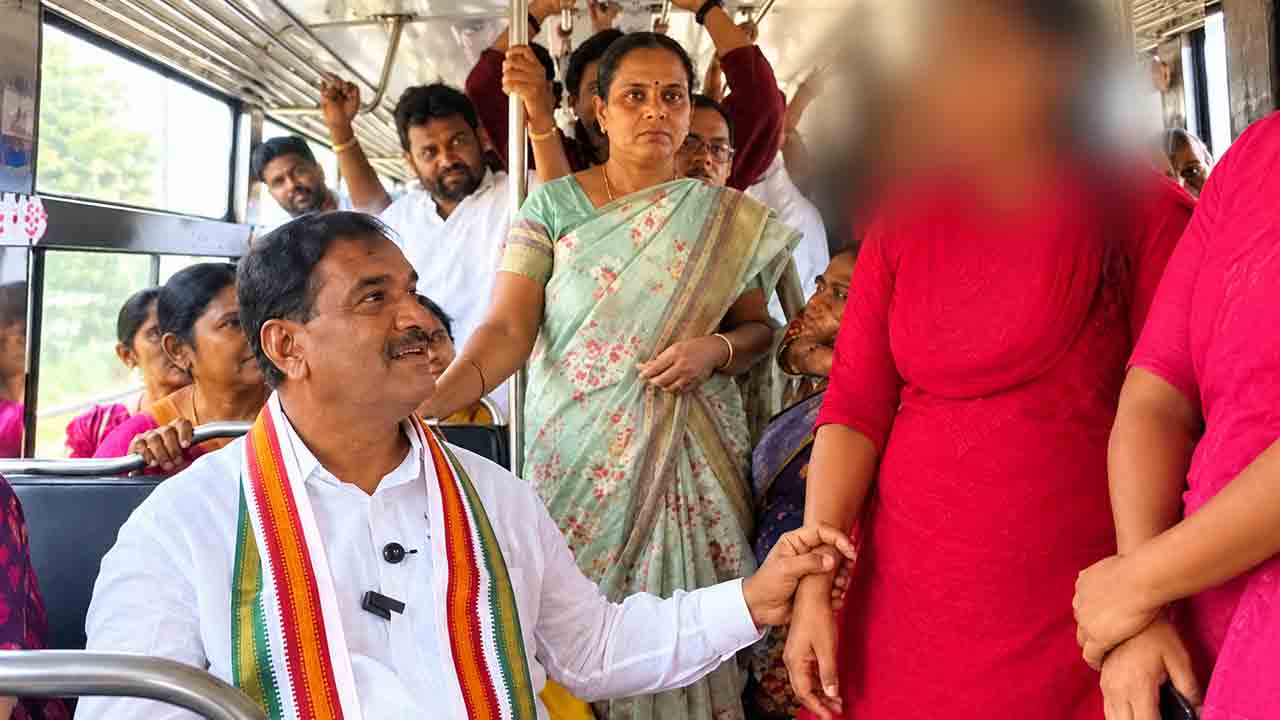 విద్యార్థినితో ఎమ్మెల్యే అనుచిత ప్రవర్తన