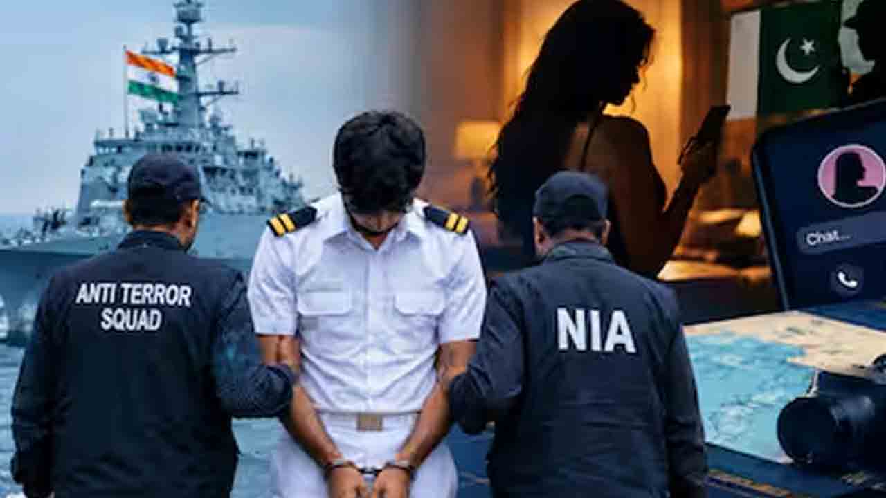 హనీట్రాప్‌.. ఇండియన్‌ నేవీ అధికారి అరెస్ట్‌