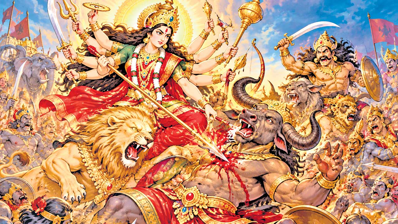 నమస్తేస్తు మహాదుర్గ!