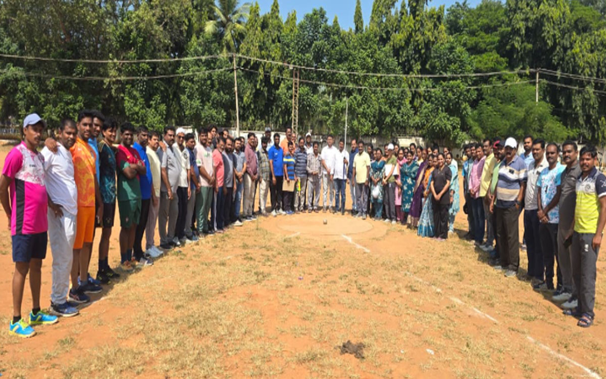 కొత్తగూడెం ఏరియాలో అథ్లెటిక్స్ పోటీలు ప్రారంభం
