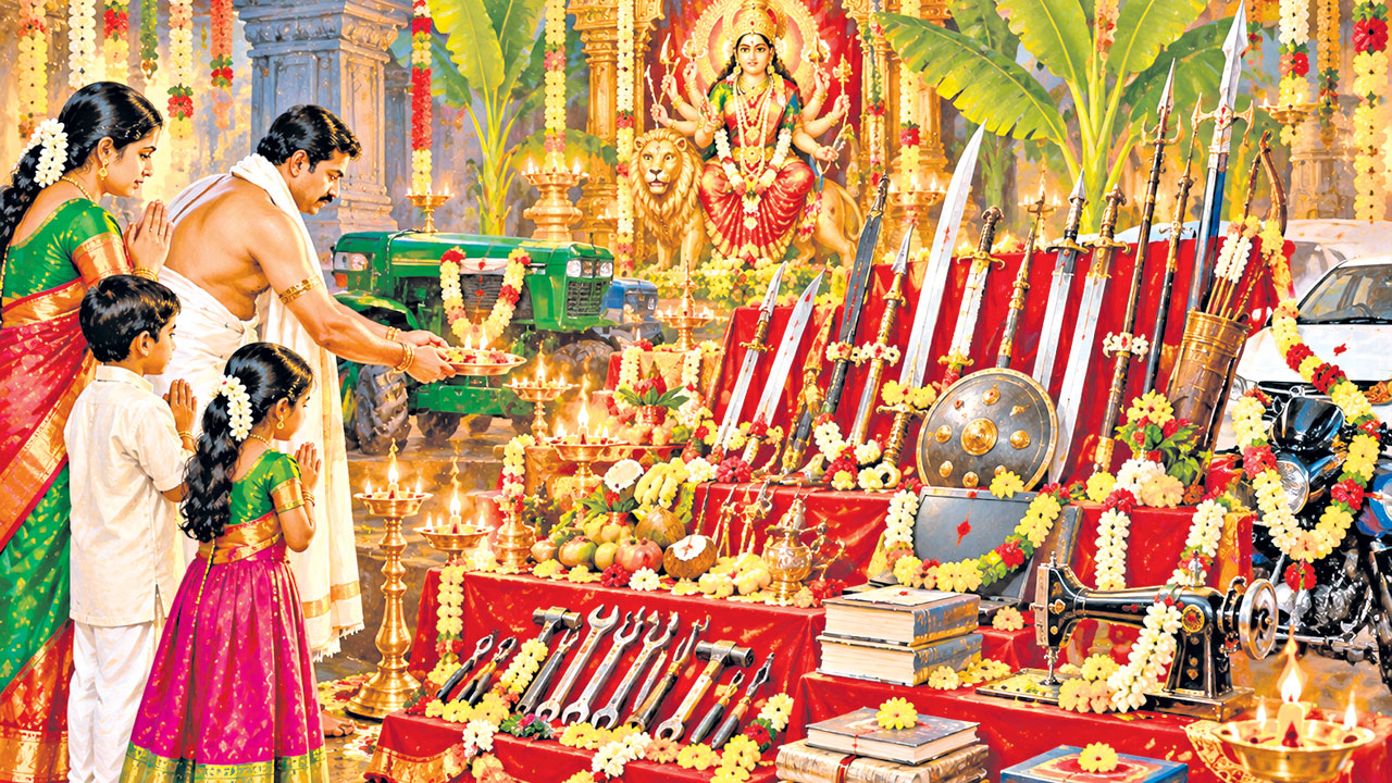 ఆయుధ పూజ ఎందుకంటే..