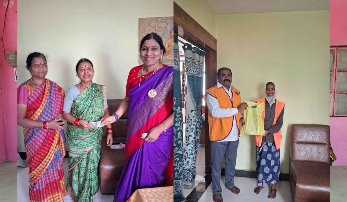 Godavarikhani | వినూత్నం.. రామగుండం లయన్స్ క్లబ్ సభ్యుల సేవా దృక్పథం
