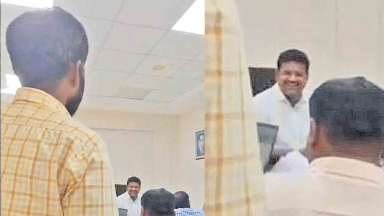నువ్వింకా చావలేదా?.. పురుగుమందు తాగలేదా?.. రైతును అవహేళన చేసిన తహసీల్దార్‌