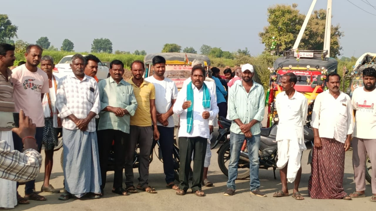 Farmers Protest | మోటార్లు తొలగించాలన్న ఆదేశాలకు నిరసనగా రైతుల ఆందోళన