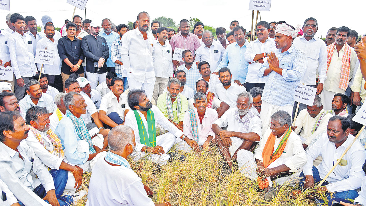 పాలమూరును కరువు జిల్లాగా ప్రకటించాలి