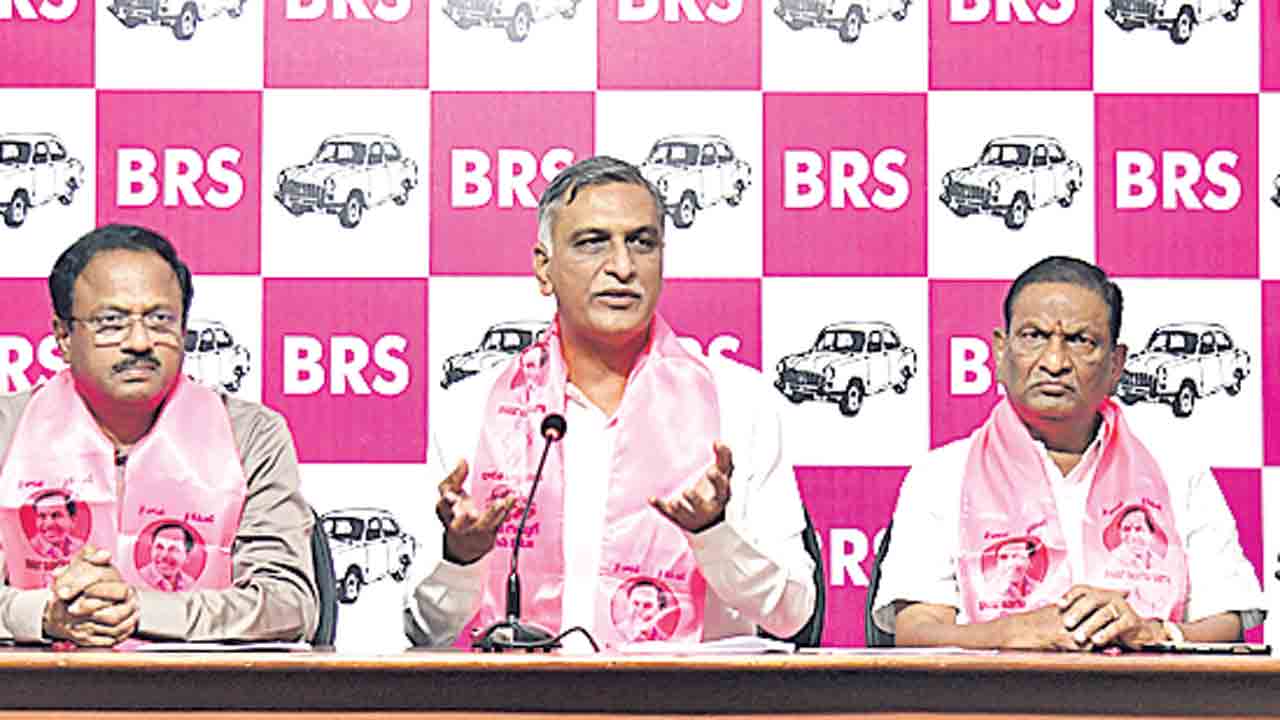 కరెంట్‌ కోతలు, బిల్లులతో వాతలు.. హరీశ్‌రావు