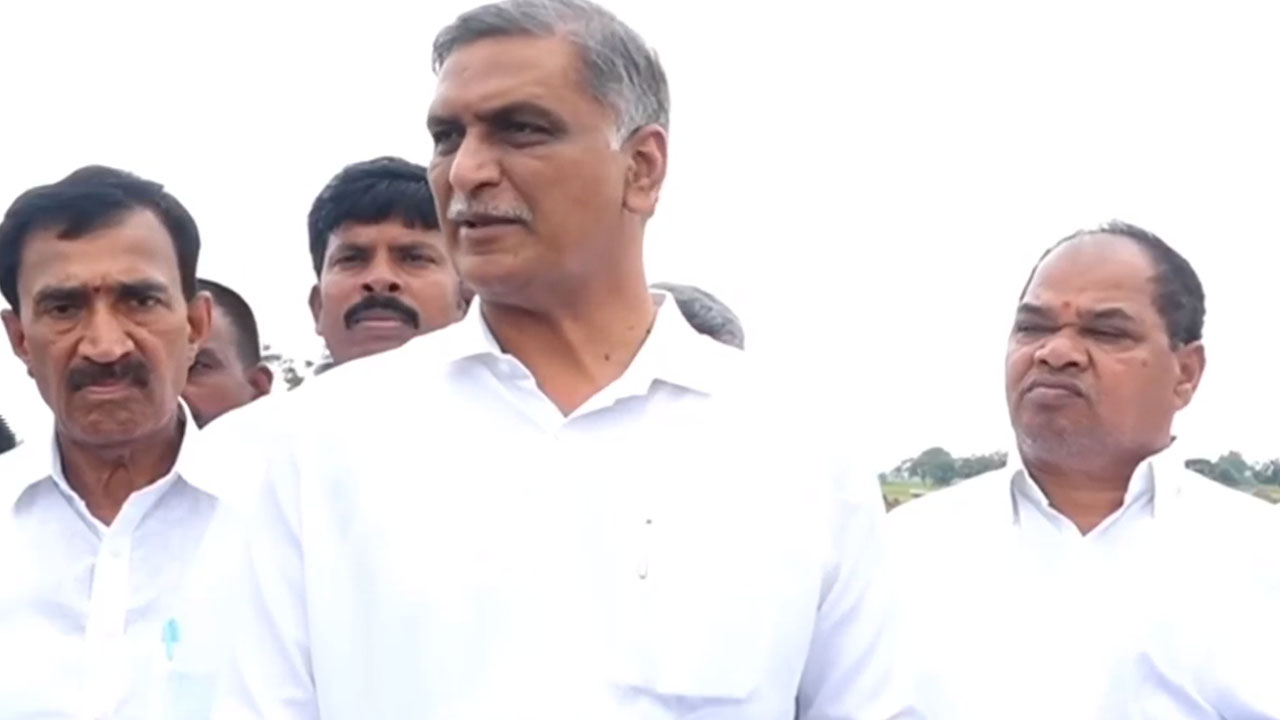 Harish Rao | మల్లన్నసాగర్‌కు అతీ సమీపంలో బ్లాస్టింగ్‌లు.. ప్రమాదంలో రిజర్వాయర్‌ : మాజీ మంత్రి హరీష్‌రావు ఆందోళన
