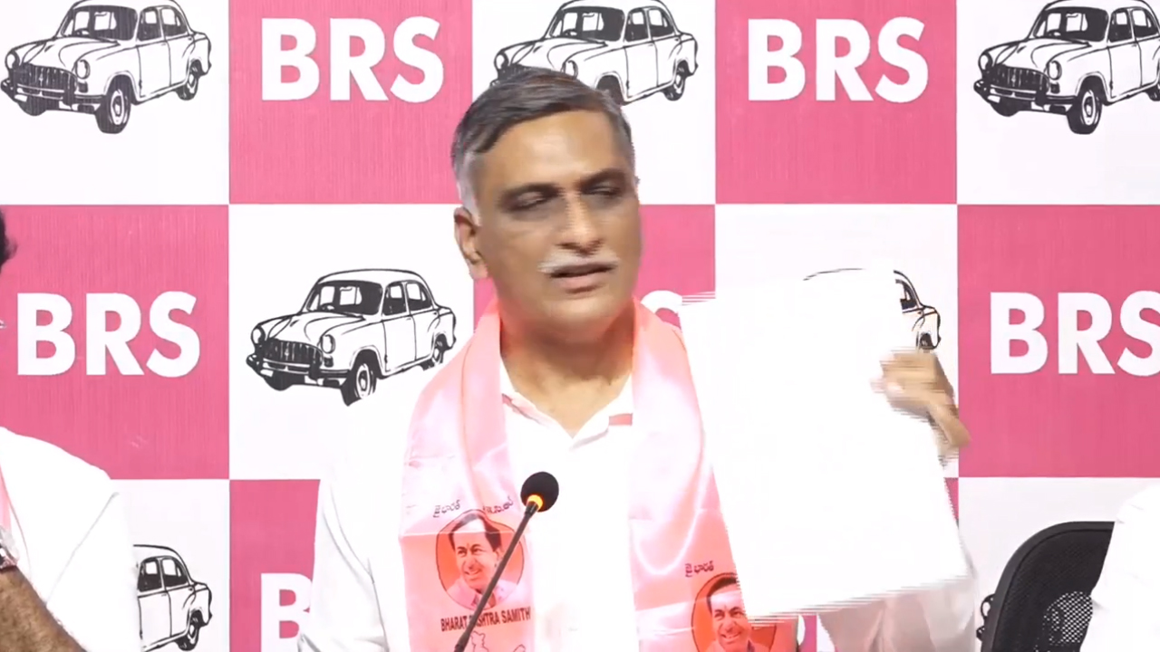 Harish Rao | రేవంత్‌ రెడ్డి అబద్ధాలకు బ్రాండ్‌ అంబాసిడర్‌..భూములను కాపాడిందే బీఆర్‌ఎస్‌ : మాజీ మంత్రి హరీష్‌రావు