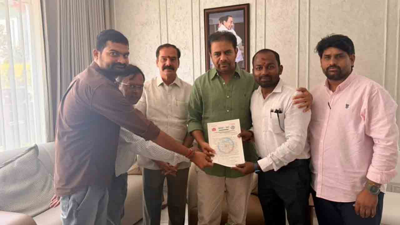 KTR | ఎన్‌హెచ్‌ఎం ఉద్యోగుల పోరాటానికి బీఆర్ఎస్ పార్టీ సంపూర్ణ మద్దతు : కేటీఆర్