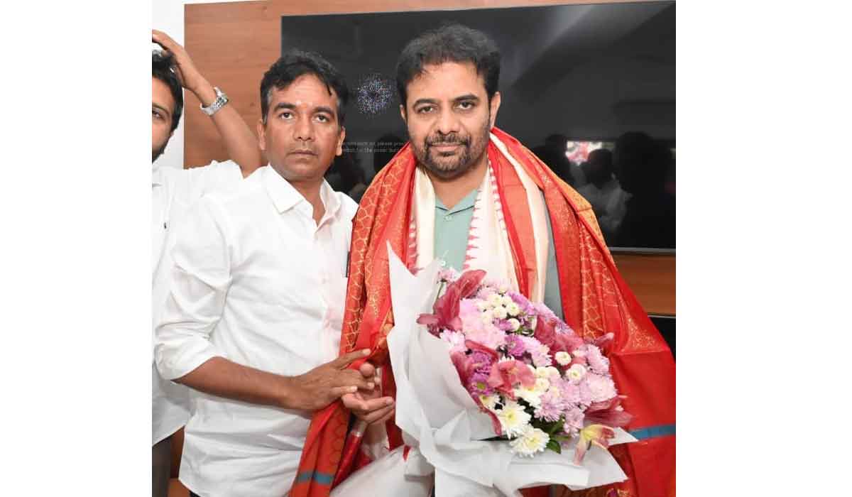 KTR | కేటీఆర్‌ను కలిసిన కేతిరెడ్డి దేవేందర్ రెడ్డి