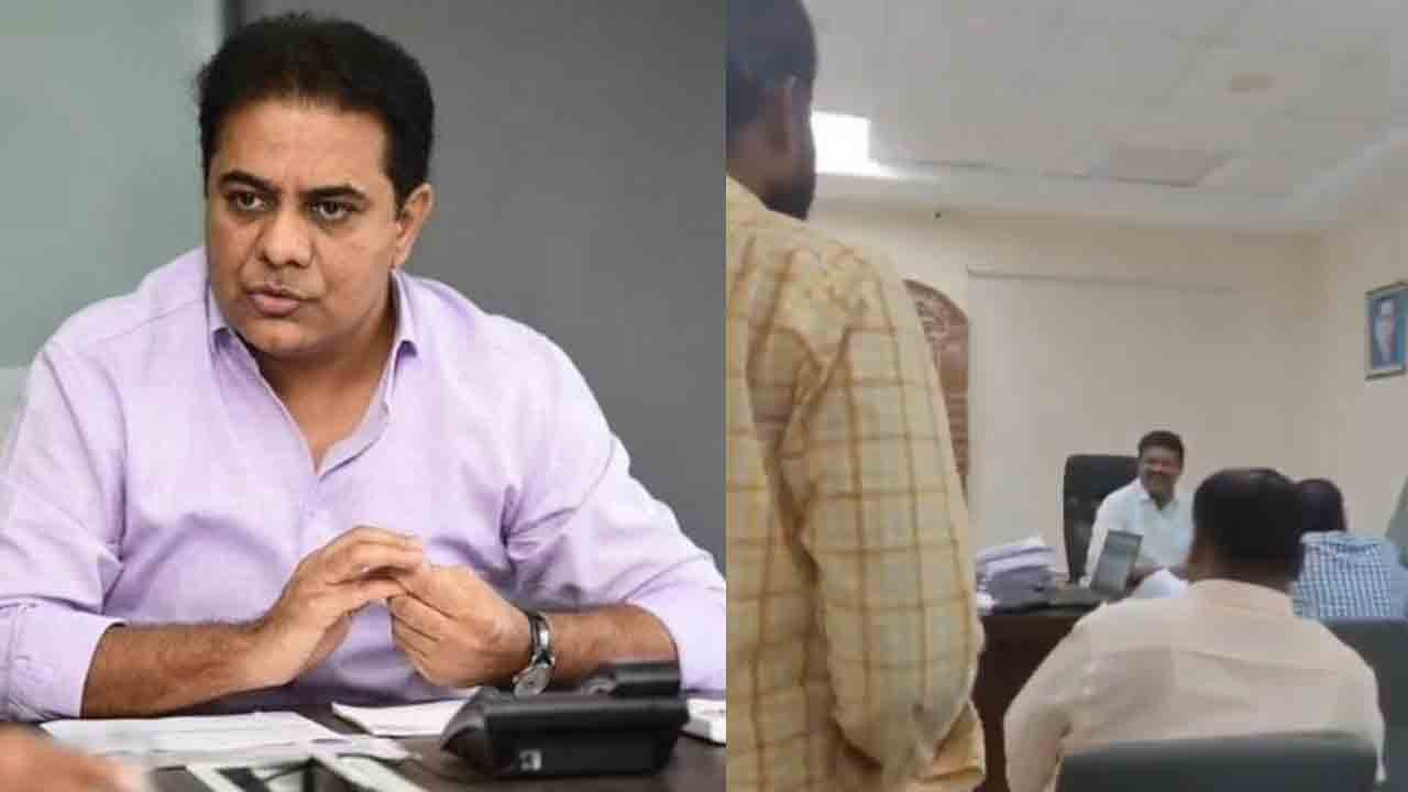 KTR | రైతుల పట్ల ఇలాగేనా ప్రవర్తించేది.. గజ్వేల్‌ ఎమ్మార్వోపై కేటీఆర్ ఆగ్రహం