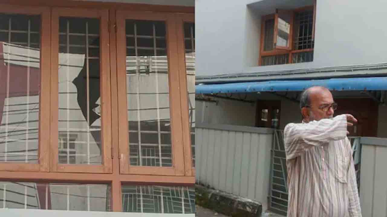 Bottles Thrown At Leader’s House | వామపక్ష నేత ఇంటిపై మద్యం సీసాలతో దాడి.. బీజేపీ   గూండాలు కారణమని ఆయన ఆరోపణ