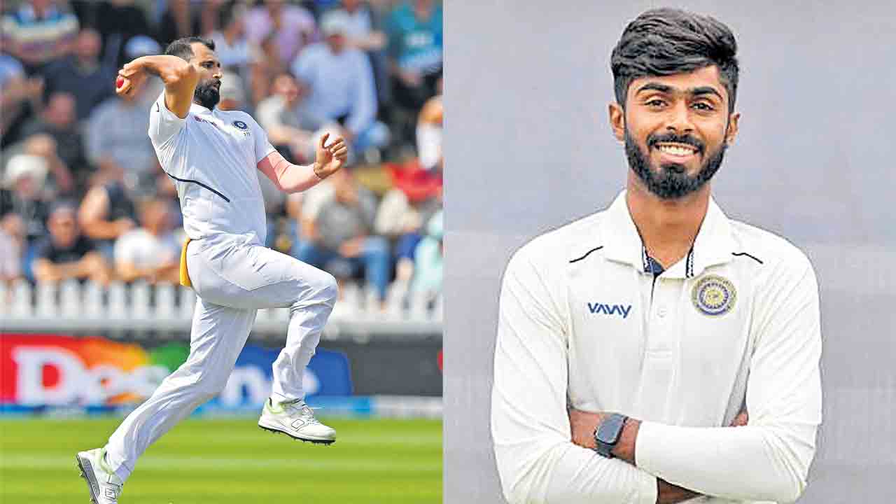 మెరిసిన షమీ.. హైదరాబాద్‌ పేసర్‌ అనికేత్‌ పాంచ్‌ పటాకా