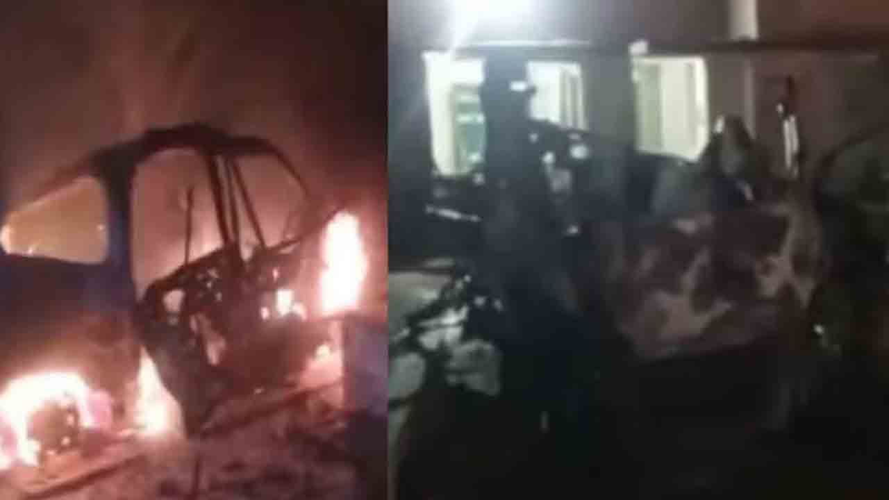 Oxygen Cylinder Explodes | అంబులెన్స్‌లో పేలిన ఆక్సిజన్ సిలిండర్‌.. పది మంది మృతి