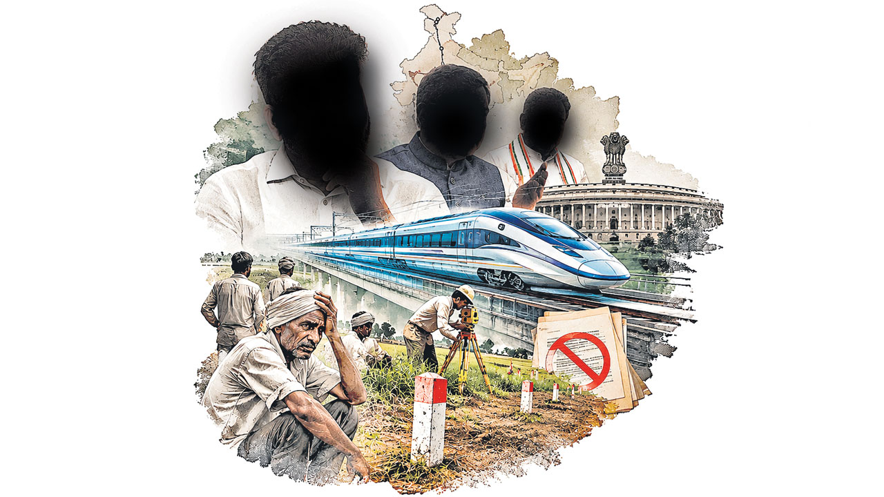 ‘హైస్పీడ్‌’ భూ మాయ?