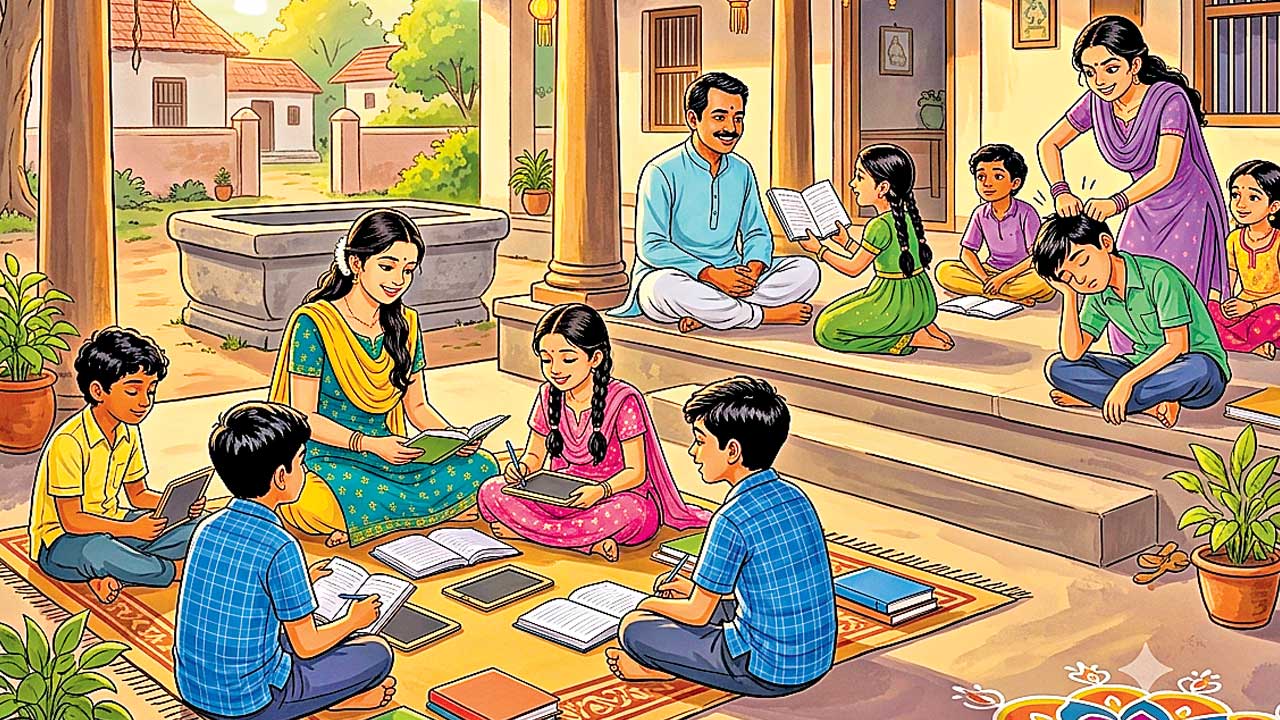 చదువు నేర్పిన రోజుల్లో..
